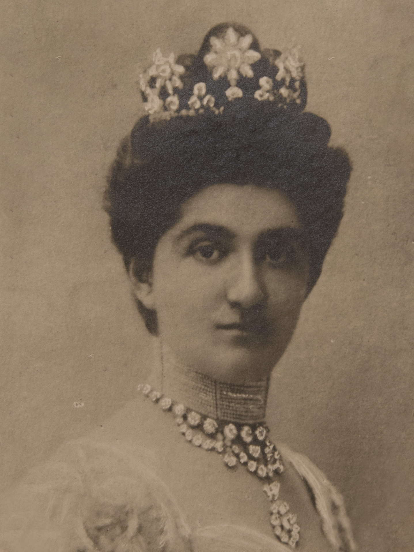 Elena del Montenegro (1873-1952), reine d’Italie.
